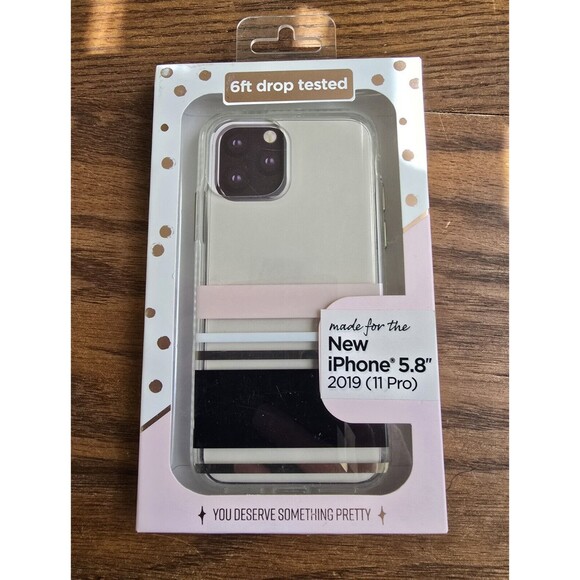 Apple iPhone 11 PRO 5.8" 2019 Protective Phone Case TRANSPARENT, FELLOWES, NEW - Picture 1 of 5